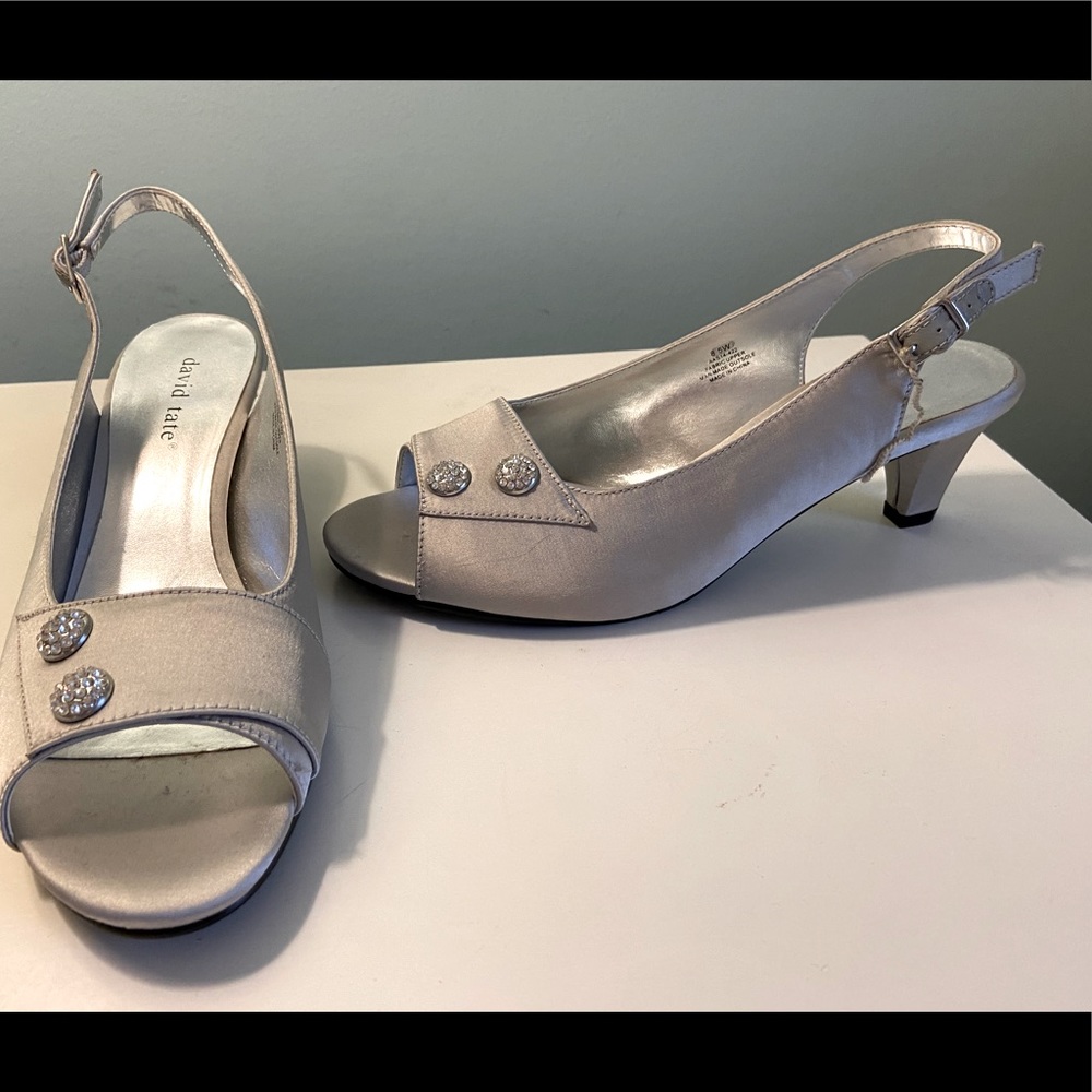 Silver heels